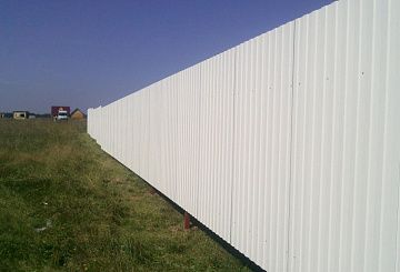 Белые заборы (RAL 9003)