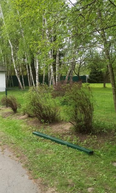 Отзыв об установке невысокого забора из 3д панелей